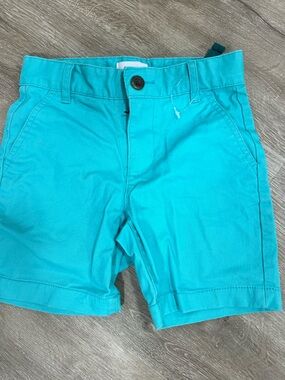 Old Navy Turquoise Kids Chino Shorts size 5